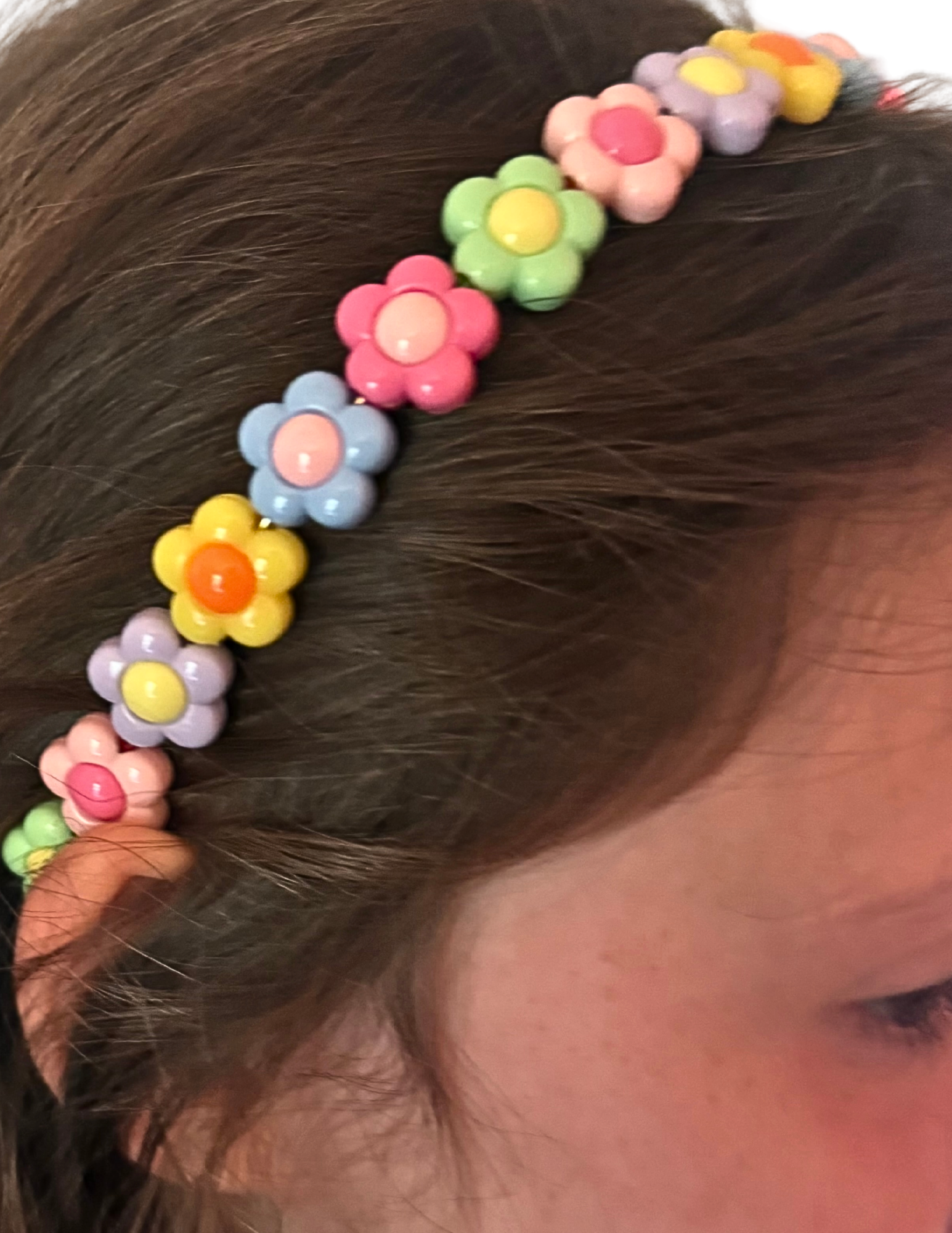 Flower Beaded Headband