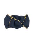 Load image into Gallery viewer, Gold Scallop on Navy
