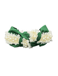 Load image into Gallery viewer, Kelly Green with Pearls
