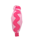 Load image into Gallery viewer, Hot Pink Ric Rac on Pink
