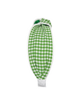 Load image into Gallery viewer, Green Gingham with White Piping
