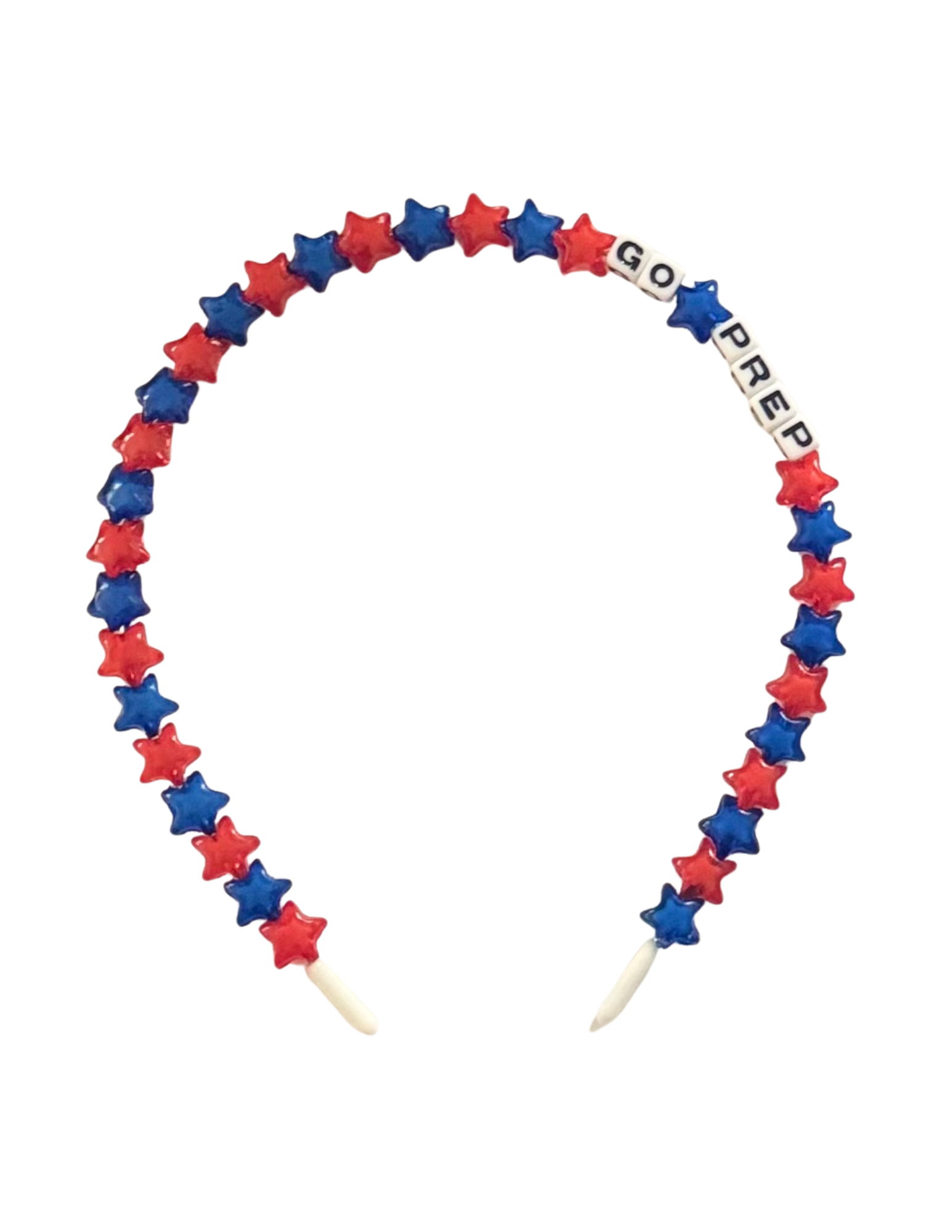 Star Bead Headband with Words - Customizable