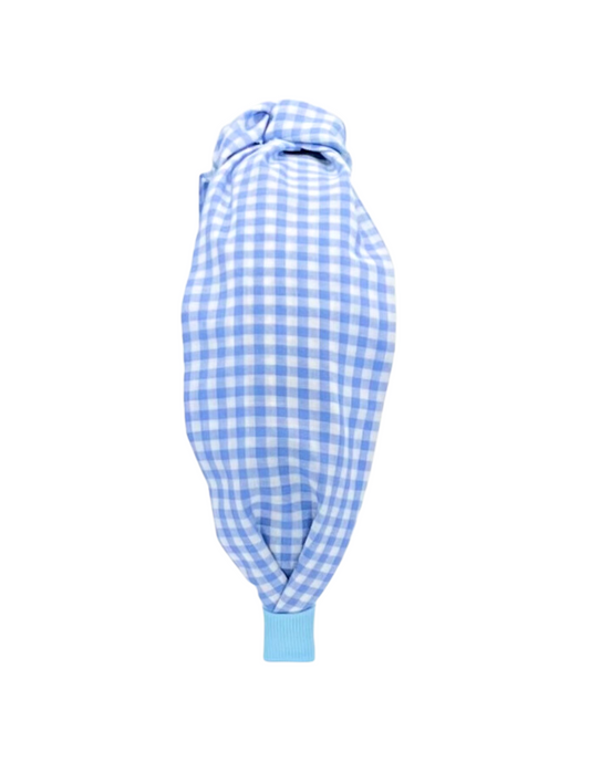 Soft Blue Gingham