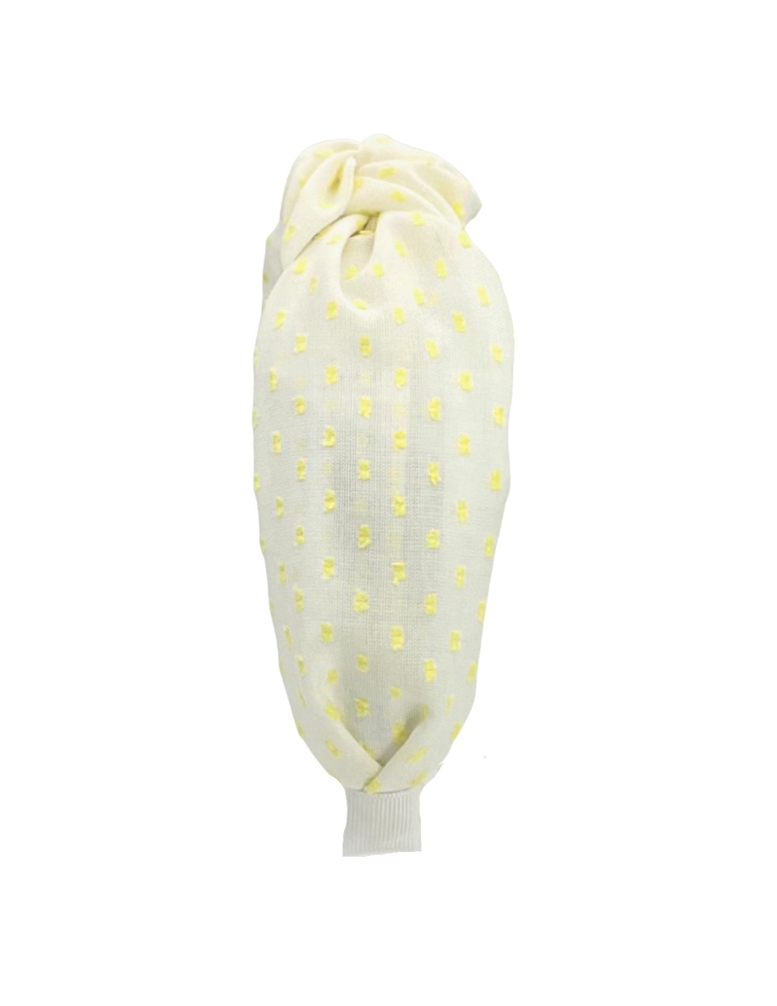 Yellow Swiss Dot
