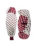 Load image into Gallery viewer, Maroon Paw Print Twist
