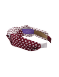 Load image into Gallery viewer, Maroon Paw Print Twist
