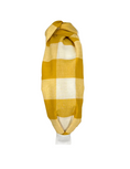Load image into Gallery viewer, Mustard Yellow Large Plaid
