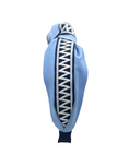 Load image into Gallery viewer, Navy Lines on Powder Blue
