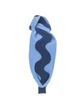Load image into Gallery viewer, Powder Blue with Navy Ric Rac
