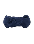 Load image into Gallery viewer, Navy Suede Knot Headband
