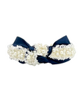 Load image into Gallery viewer, Navy with Pearl Trim
