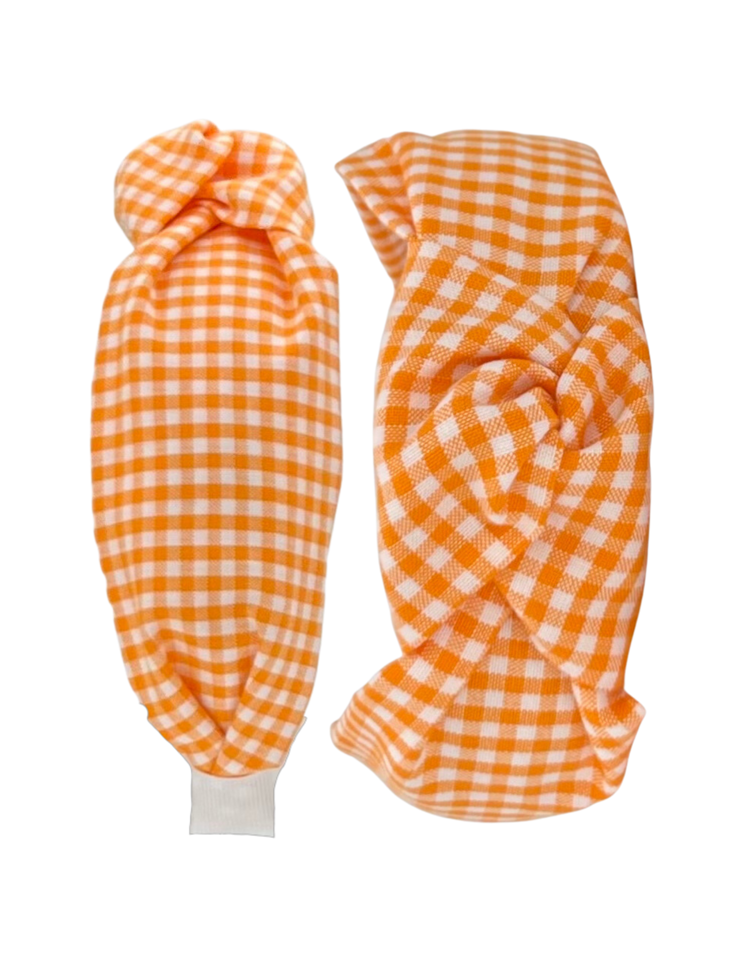 Orange Gingham