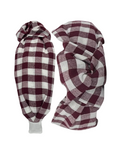 Load image into Gallery viewer, Oversized Maroon Gingham
