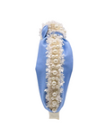 Load image into Gallery viewer, Light Blue with Pearl Trim
