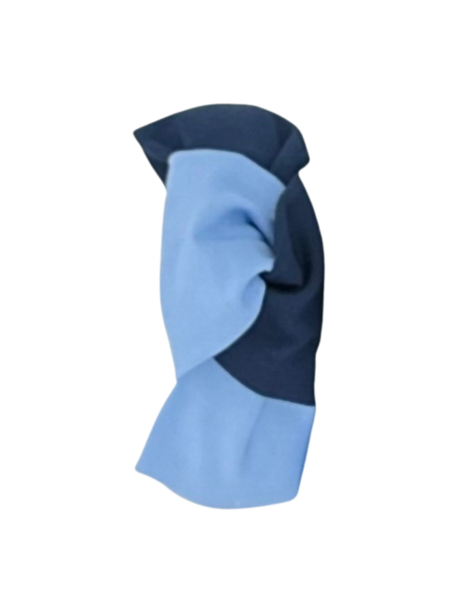 Powder Blue and Navy Twist