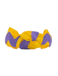 Load image into Gallery viewer, Purple Ric Rac on Gold
