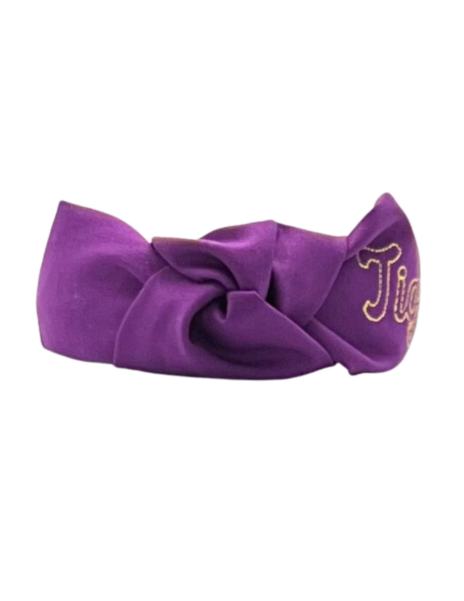 Purple and Gold Tiger Monogram