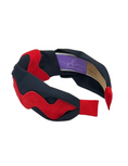 Load image into Gallery viewer, Red Ric Rac on Navy

