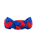 Load image into Gallery viewer, Red Ric Rac on Royal Blue
