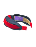Load image into Gallery viewer, Red Velvet Ribbon on Navy
