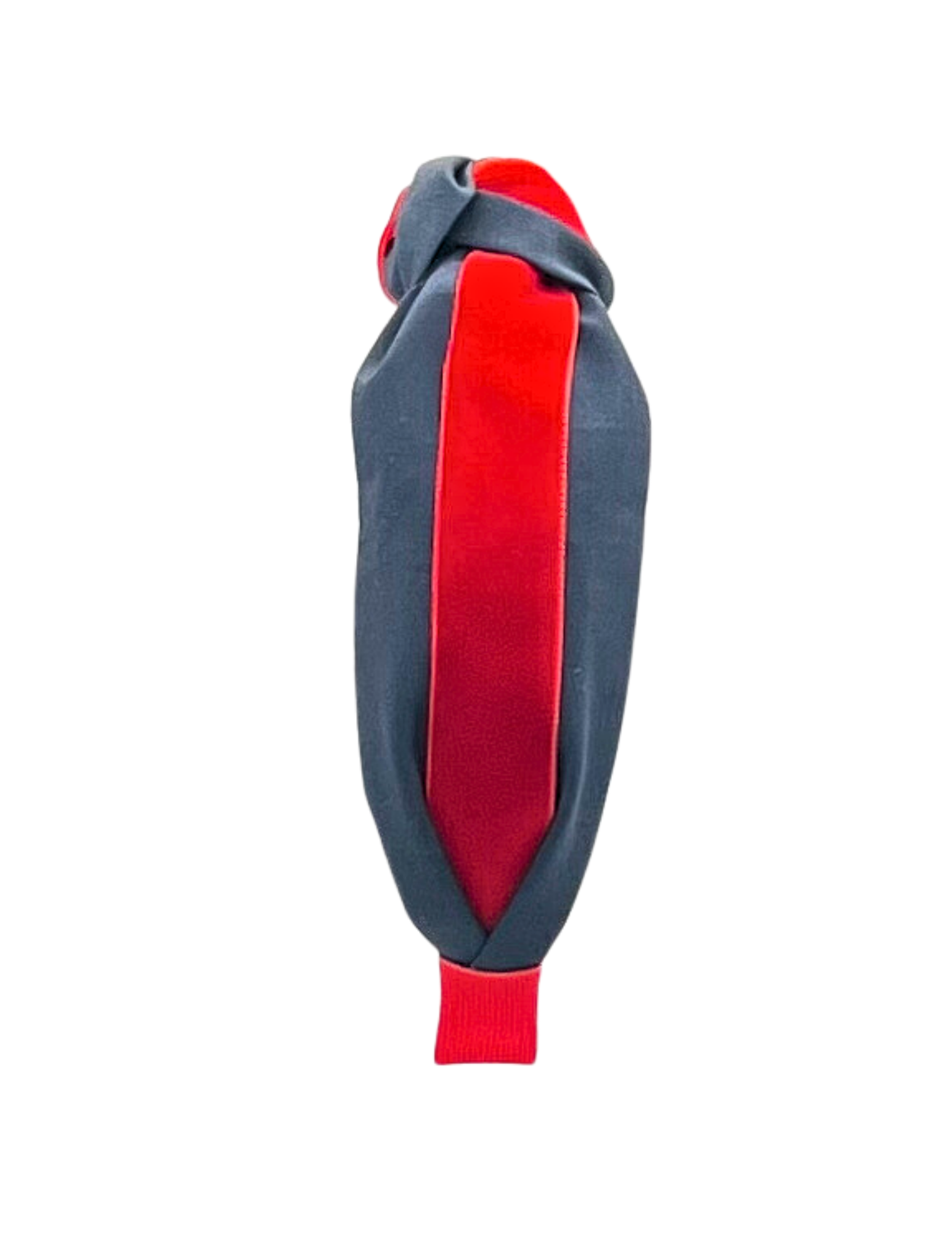 Red Velvet Ribbon on Navy