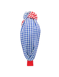 Load image into Gallery viewer, Red & Blue Gingham Twist
