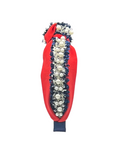 Load image into Gallery viewer, Red and Navy Pearl Trim
