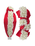Load image into Gallery viewer, Red with Pearl Trim
