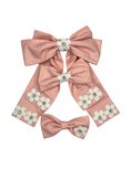 Load image into Gallery viewer, Sweet Pink with Flower Bow MED
