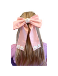 Load image into Gallery viewer, Sweet Pink with Flower Bow LG
