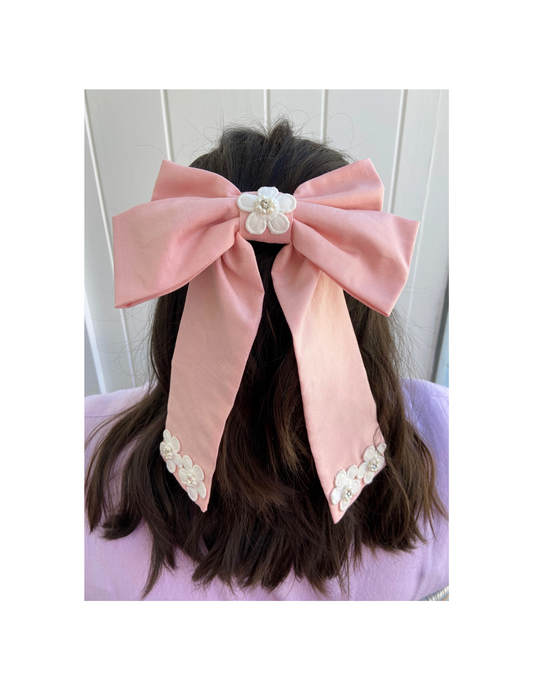 Sweet Pink with Flower Bow LG