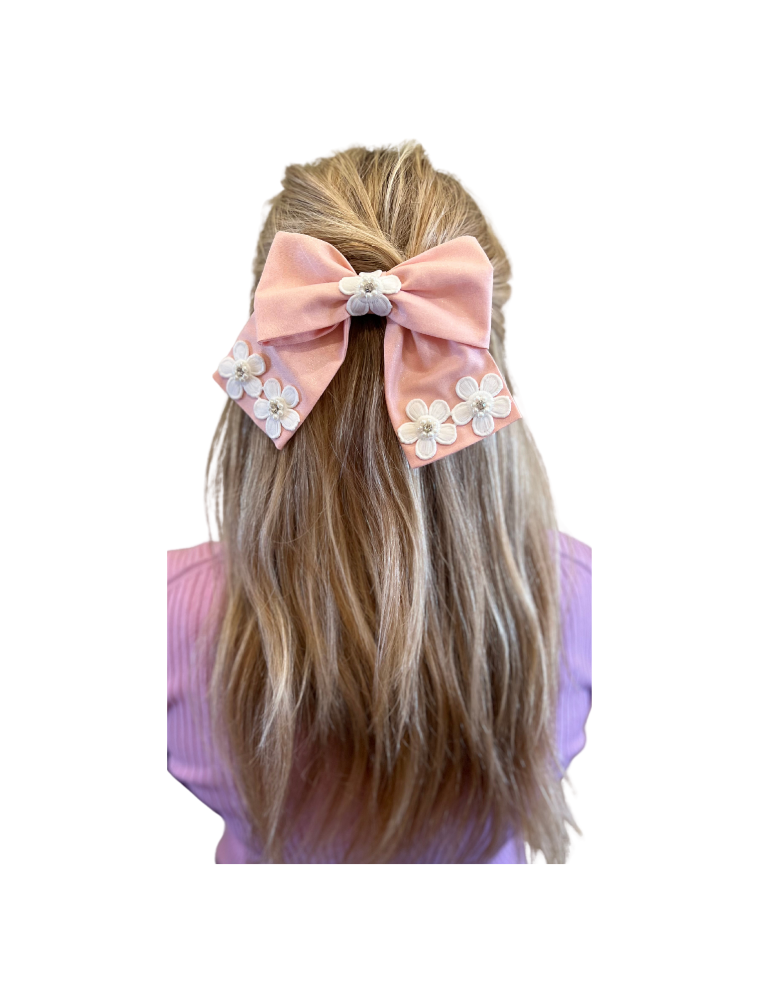 Sweet Pink with Flower Bow MED