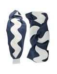 Load image into Gallery viewer, White Ric Rac on Navy
