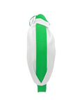 Load image into Gallery viewer, Green Ribbon on White Knot Headband

