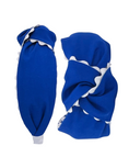 Load image into Gallery viewer, White Scallop on Royal Blue
